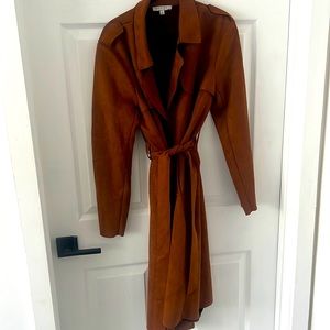 Camel Brown Trench Coat